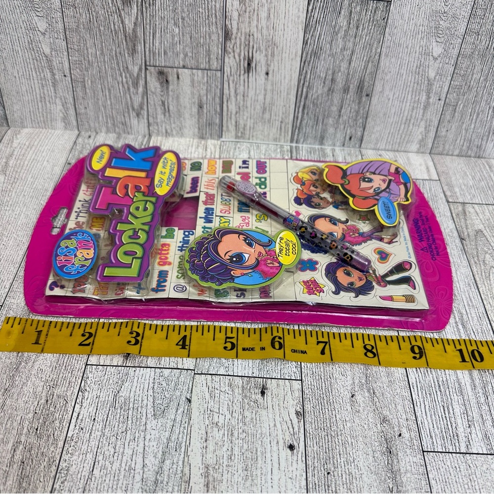 Lisa Frank Locker magnets “Locker Talk” Y2K - Picture 6 of 8